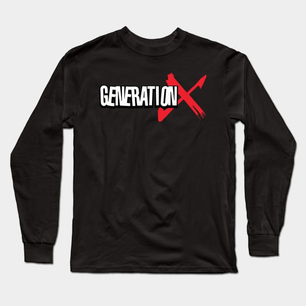 Generation X Long Sleeve T-Shirt by Artist Club